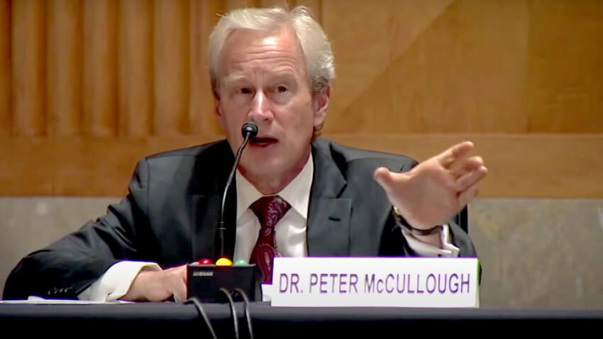 VIDEO! Dr Peter McCullough: See on bioterrorism