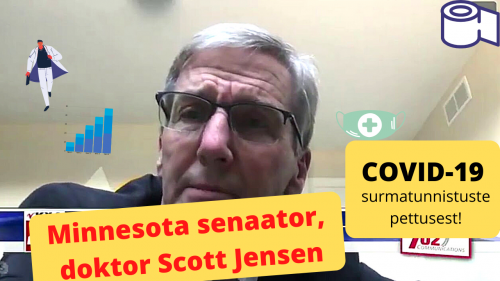 Minnesota senaator ja arst Scott Jensen on paljastab allolevas intervjuus koroonaviirusega seotud surmatunnistuste pettust. Mehe sõnul sai ta Tervishoiuministeeriumilt kirja, kus põhimõtteliselt tehakse ettekirjutus, et patsientide surmapõhjuseks tuleb märkida COVID-19.