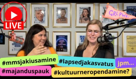 FB-live (8.04.24): stuudios ainult naised – majandus, “Tulnukas”, kius ja mms, eurovalimised ja pealinna võim FB-live (8.04.24): stuudios ainult naised – majandus, “Tulnukas”, kius ja mms, eurovalimised ja pealinna võim