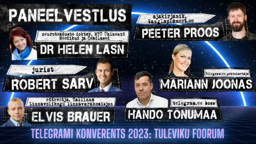 VIDEO! Telegrami Konverents 2023. Paneelvestlus: Kuidas teha nii, et pandeemiapettus ei korduks?